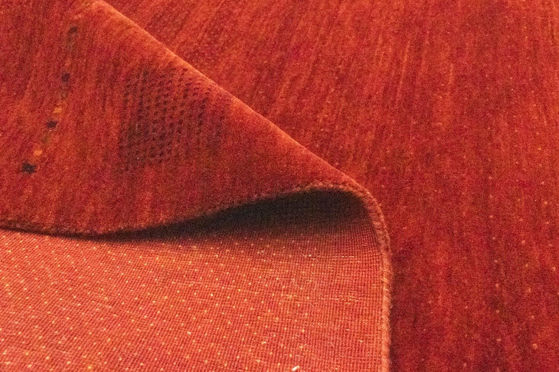 Tapis Gabbeh - Loribaft Persan - 293 x 189 cm - rouge
