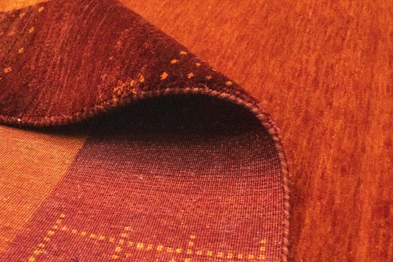 Tapis Gabbeh - Loribaft Persan - 301 x 198 cm - rouge