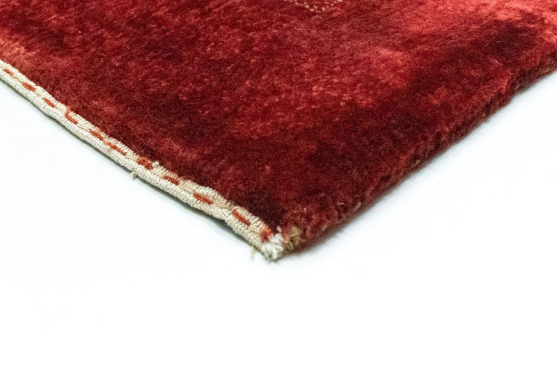 Tapis Gabbeh - Indus - 291 x 204 cm - rouge
