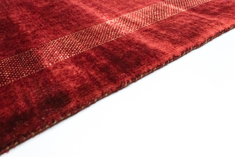 Tapis Gabbeh - Indus - 291 x 204 cm - rouge