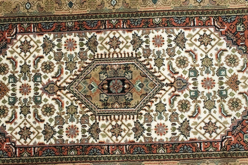 Orientteppich - Bidjar - Indus 141 x 74 cm - beige