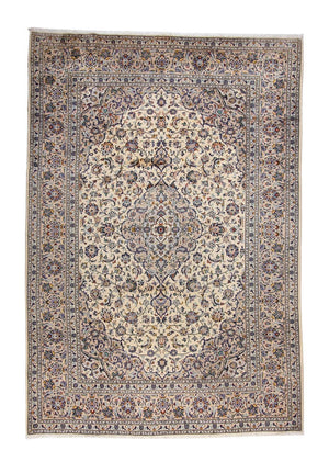 Tapis persan - Keshan - 362 x 252 cm - beige