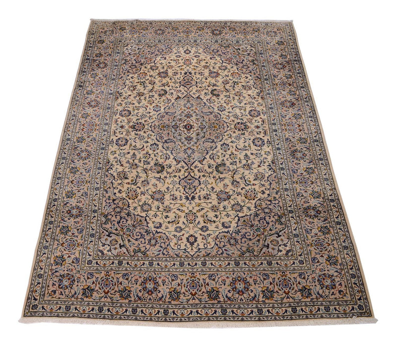 Tapis persan - Keshan - 362 x 252 cm - beige