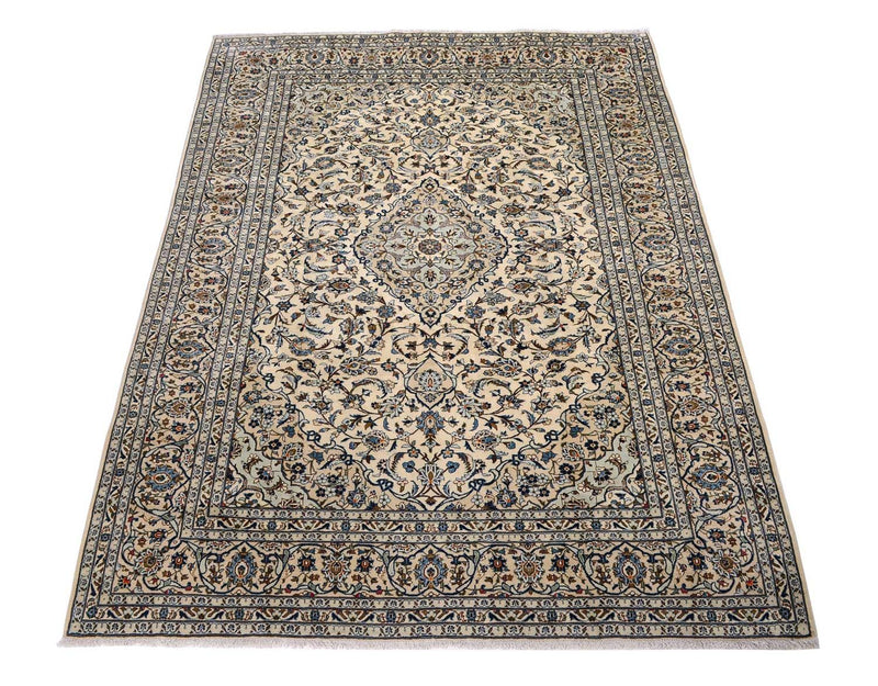 Tapis persan - Keshan - 349 x 248 cm - beige