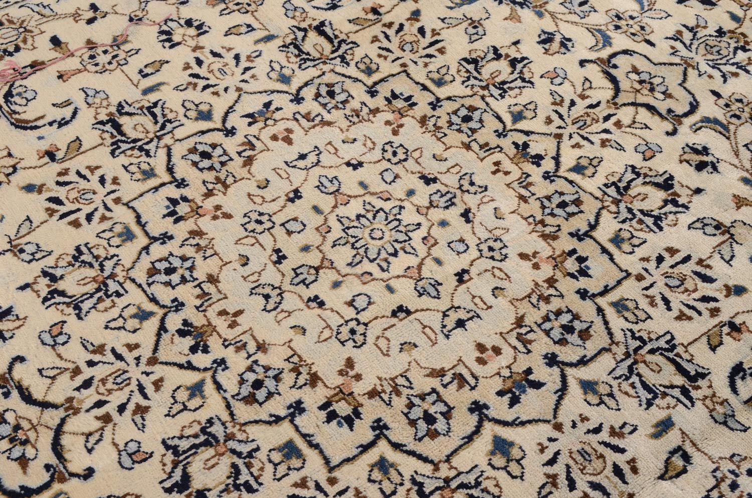 Tapis persan - Keshan - 343 x 242 cm - beige