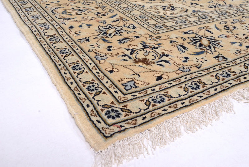 Tapis persan - Keshan - 343 x 242 cm - beige