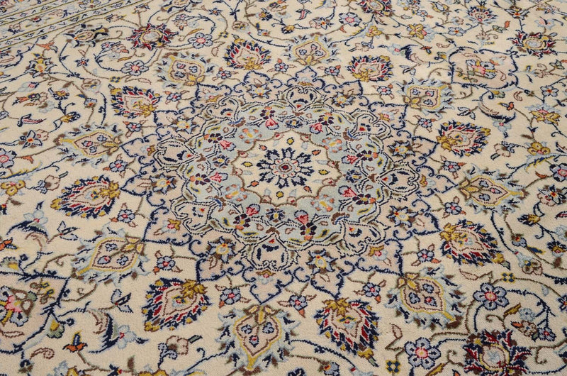Perserteppich - Keshan 361 x 247 cm - beige