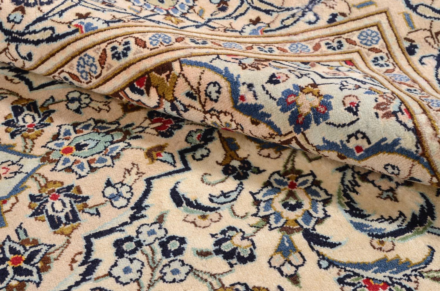 Tapis persan - Keshan - 314 x 192 cm - beige