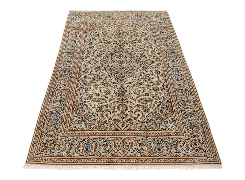 Tapis persan - Keshan - 314 x 192 cm - beige