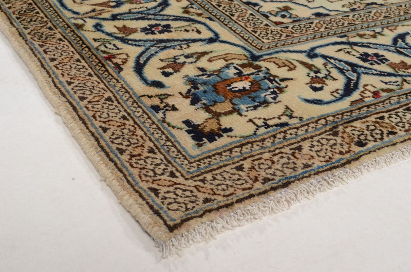 Tapis persan - Keshan - 302 x 194 cm - beige