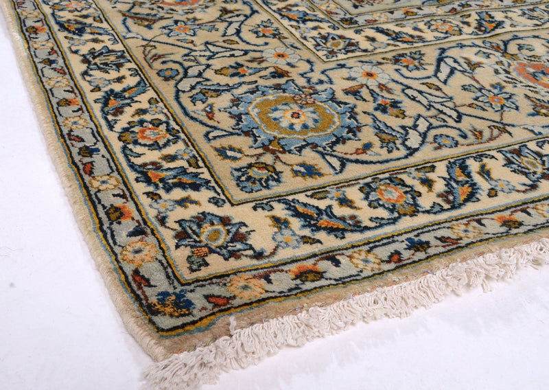 Tapis persan - Keshan - 363 x 240 cm - vert