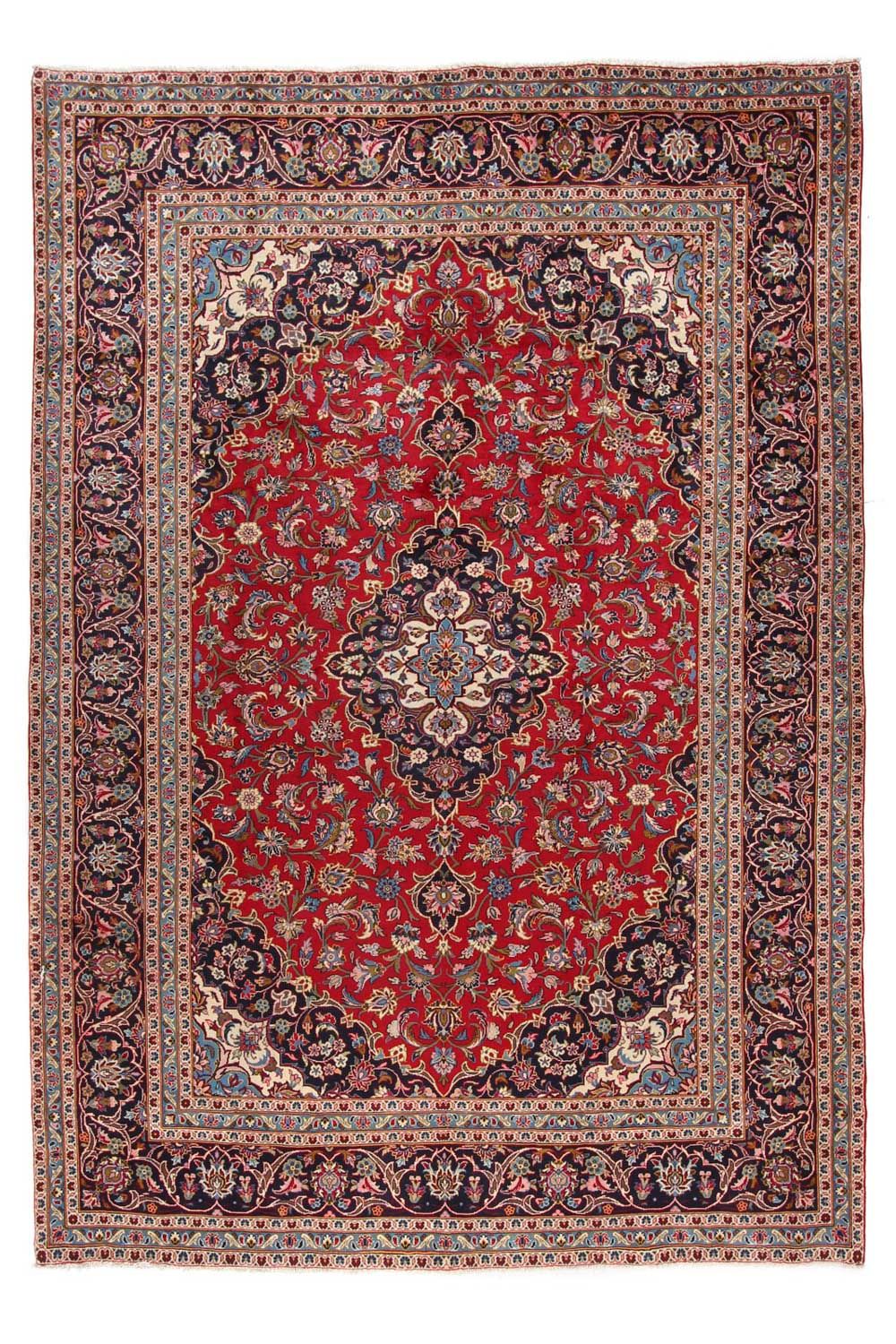 Tapis persan - Keshan - 352 x 245 cm - rouge