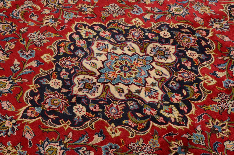 Tapis persan - Keshan - 352 x 245 cm - rouge