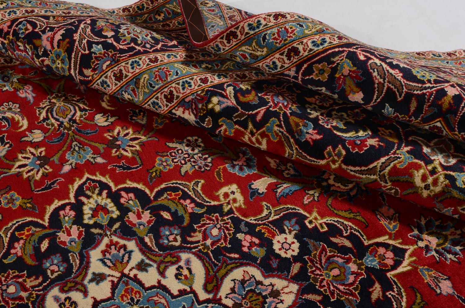Tapis persan - Keshan - 352 x 245 cm - rouge