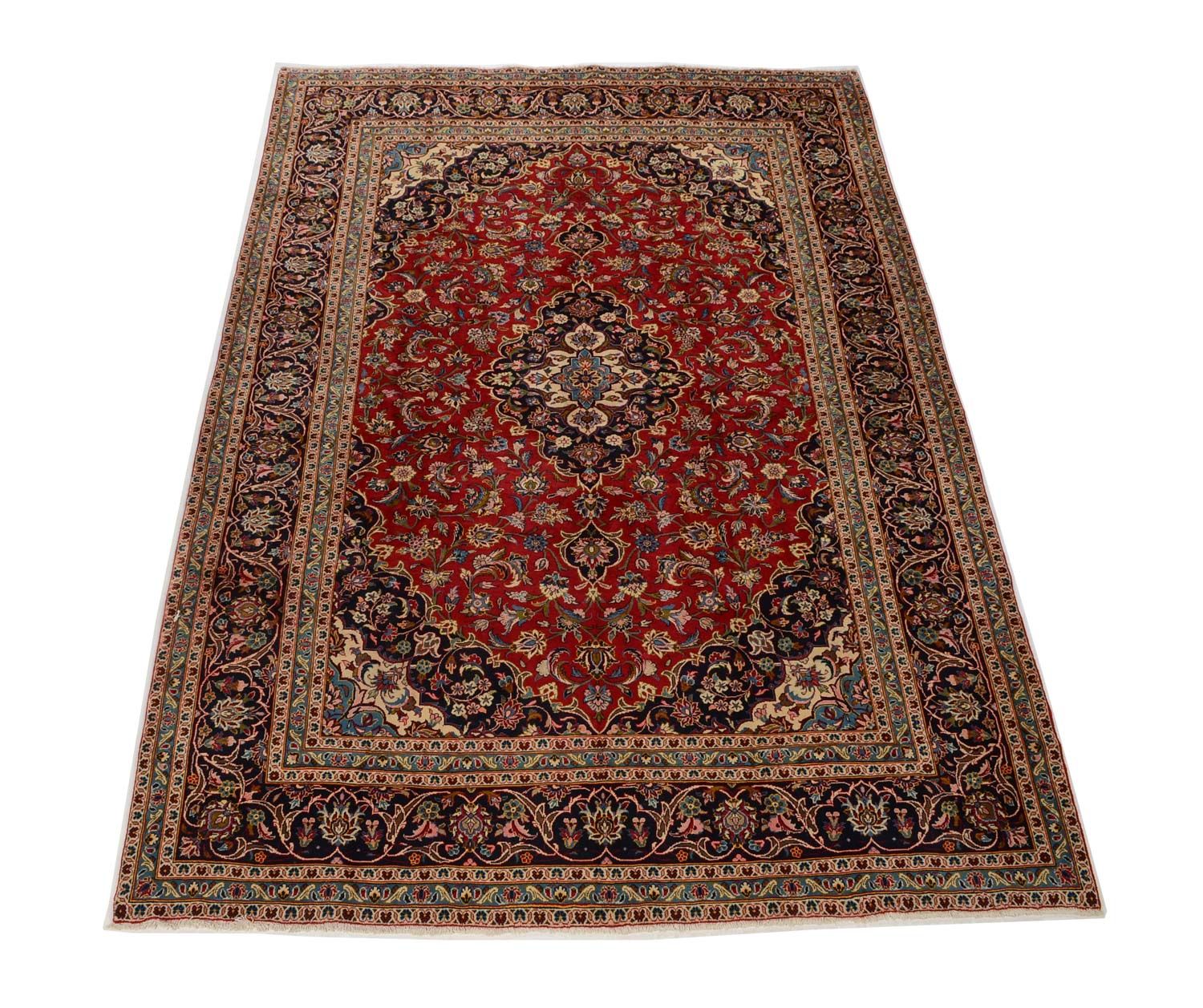 Tapis persan - Keshan - 352 x 245 cm - rouge