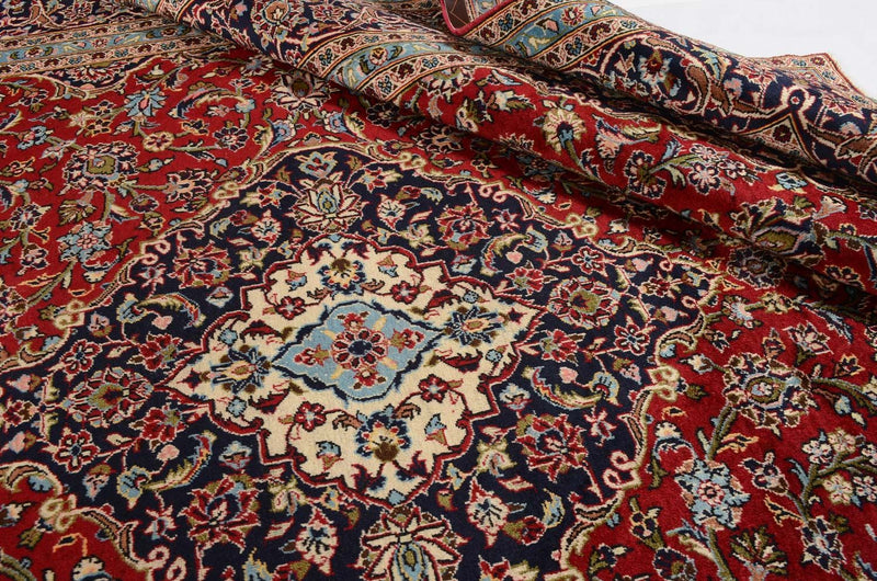 Tapis persan - Keshan - 357 x 246 cm - rouge