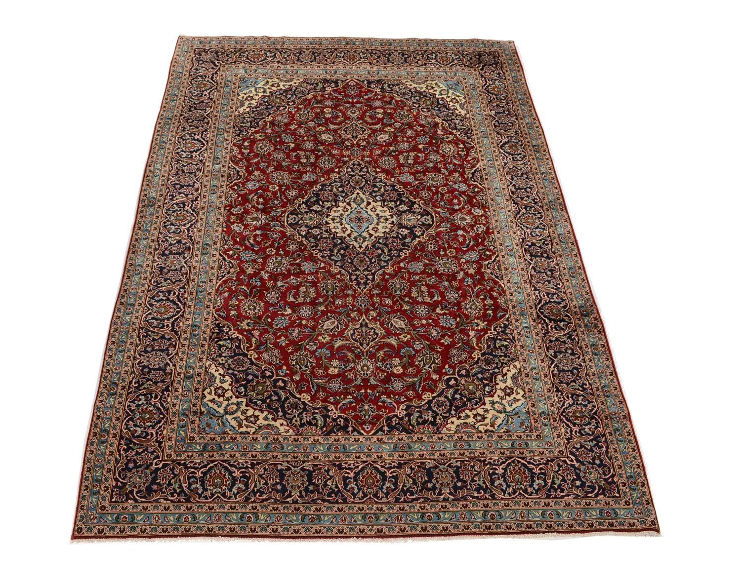 Tapis persan - Keshan - 357 x 246 cm - rouge