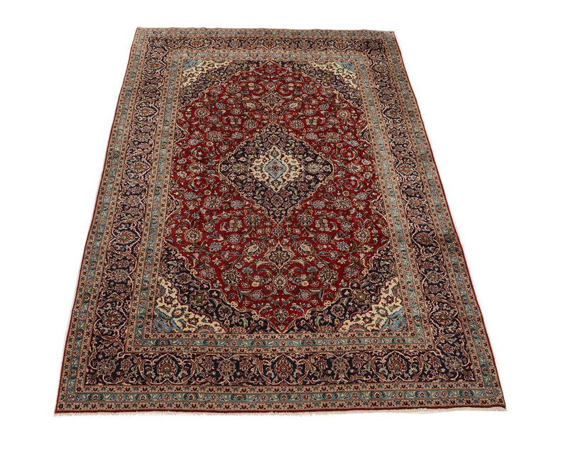Tapis persan - Keshan - 357 x 246 cm - rouge