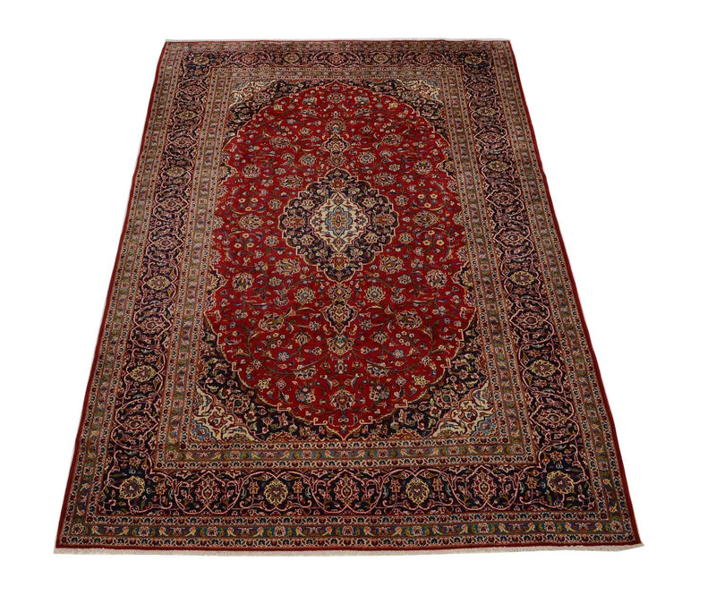 Tapis persan - Keshan - 359 x 242 cm - rouge