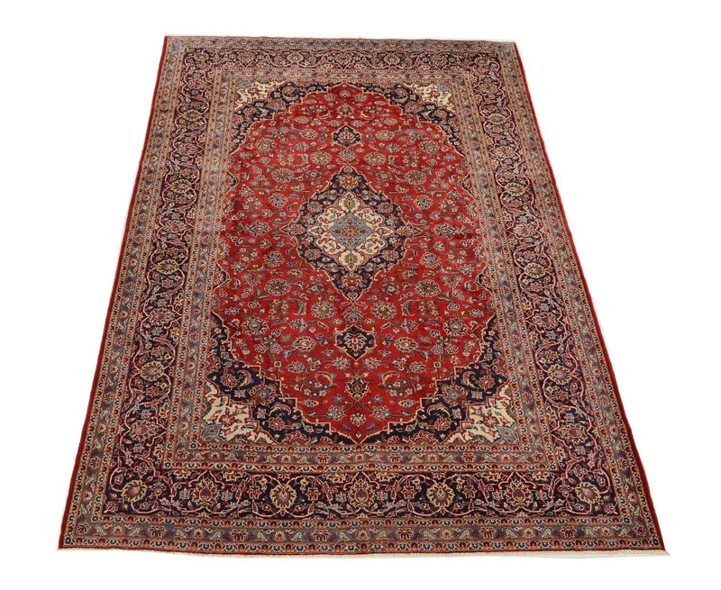 Tapis persan - Keshan - 349 x 239 cm - rouge