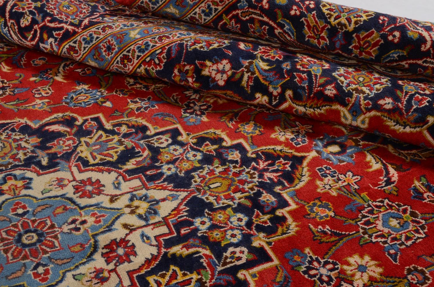 Tapis persan - Keshan - 350 x 242 cm - rouge