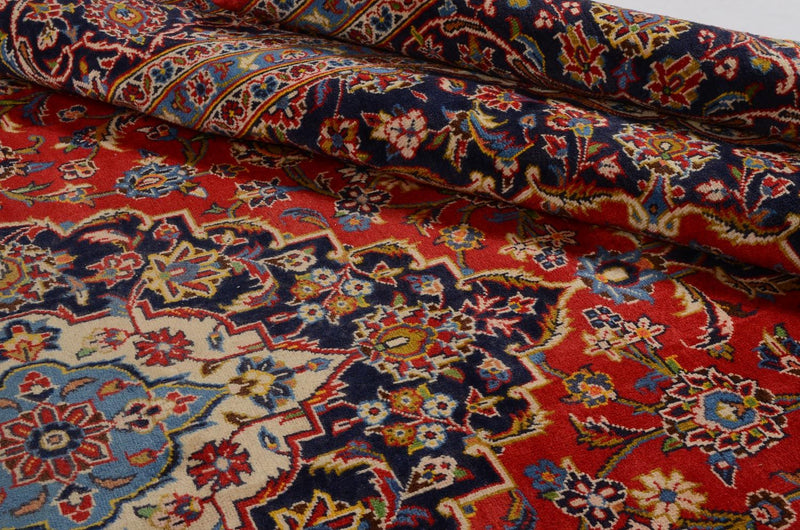 Tapis persan - Keshan - 350 x 242 cm - rouge