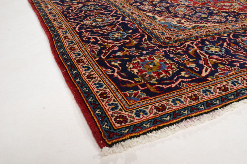 Tapis persan - Keshan - 305 x 198 cm - rouge