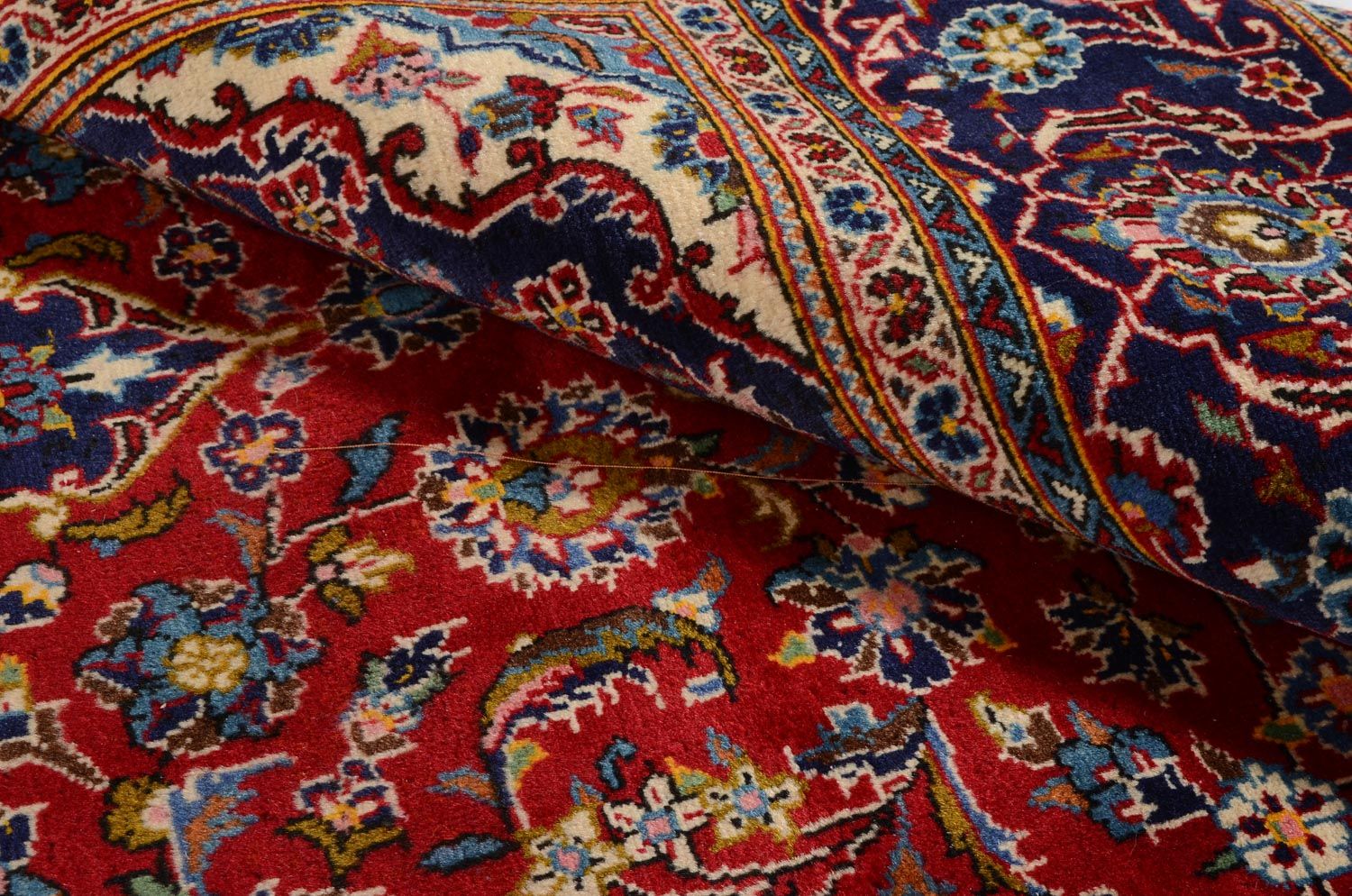 Tapis persan - Keshan - 305 x 198 cm - rouge
