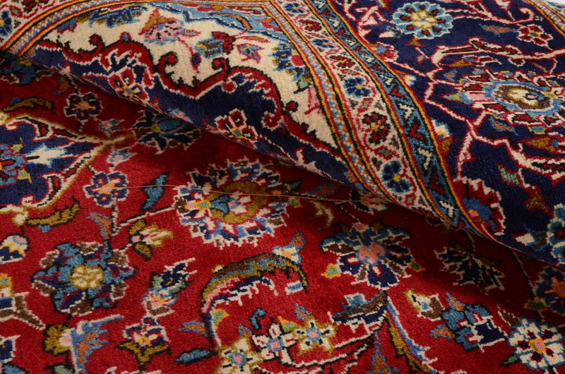 Tapis persan - Keshan - 305 x 198 cm - rouge