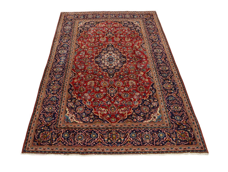 Tapis persan - Keshan - 305 x 198 cm - rouge