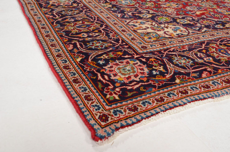 Tapis persan - Keshan - 297 x 200 cm - rouge