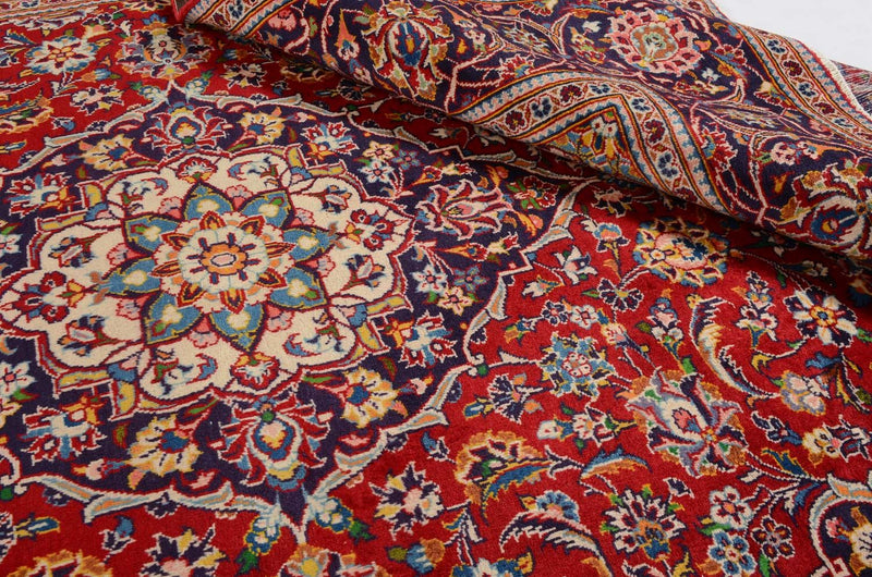 Tapis persan - Keshan - 297 x 200 cm - rouge