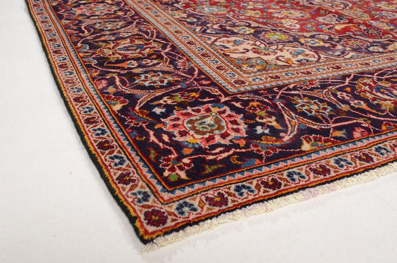 Tapis persan - Keshan - 290 x 195 cm - rouge
