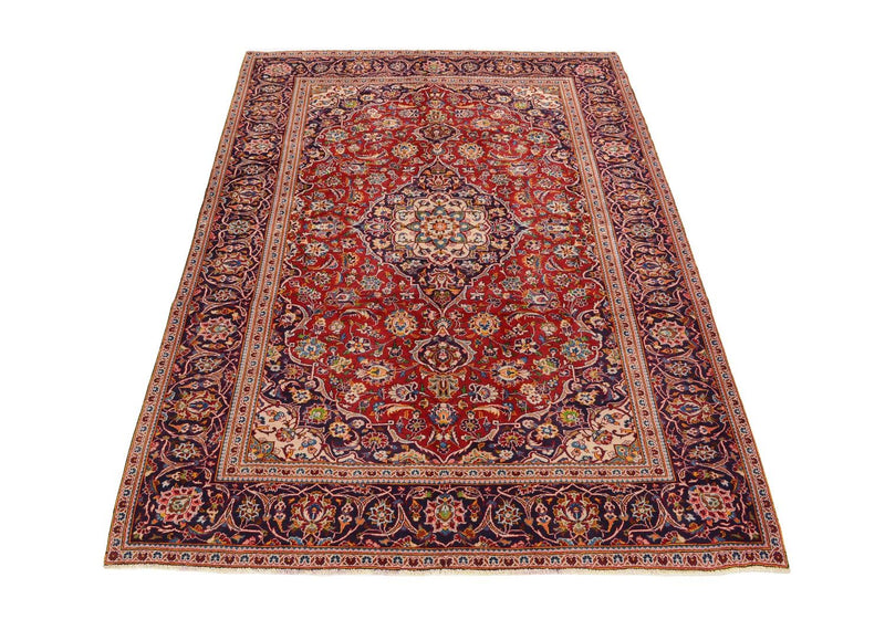 Tapis persan - Keshan - 290 x 195 cm - rouge