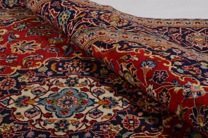 Tapis persan - Keshan - 300 x 200 cm - rouge
