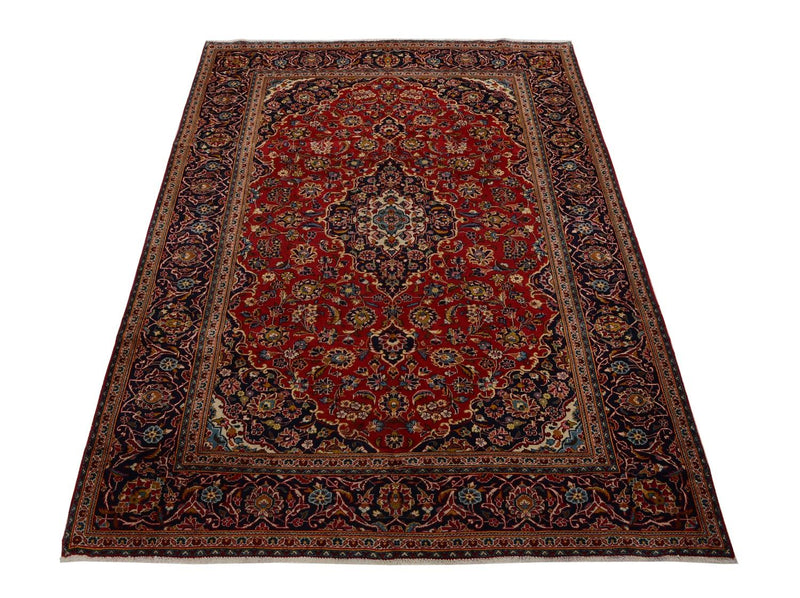 Tapis persan - Keshan - 300 x 200 cm - rouge