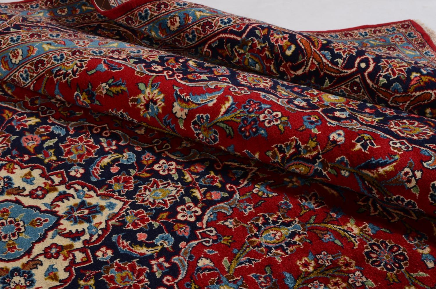 Tapis persan - Keshan - 352 x 246 cm - rouge