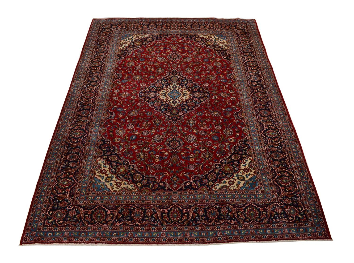 Tapis persan - Keshan - 352 x 246 cm - rouge