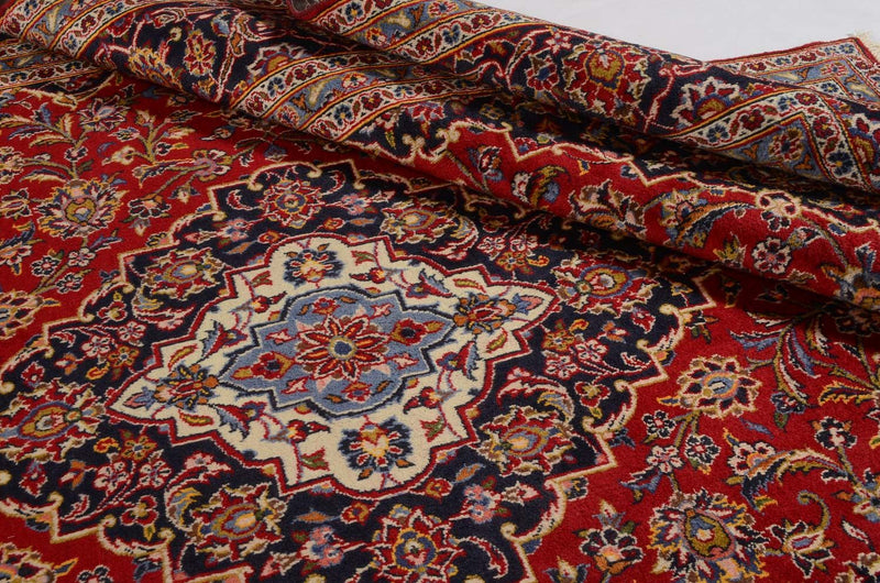 Tapis persan - Keshan - 347 x 240 cm - rouge