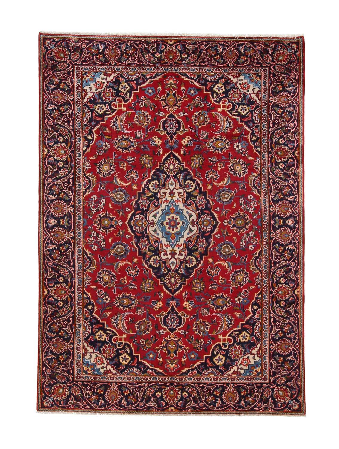 Tapis persan - Keshan - 261 x 180 cm - rouge