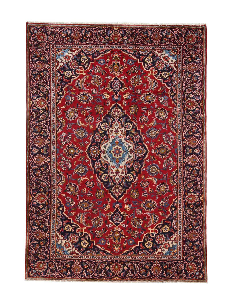 Tapis persan - Keshan - 261 x 180 cm - rouge