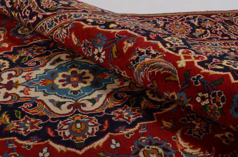 Tapis persan - Keshan - 261 x 180 cm - rouge