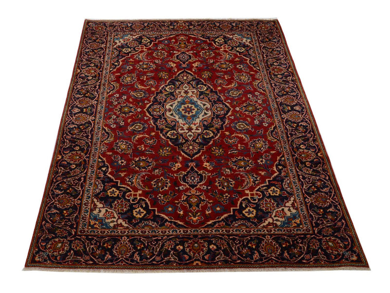 Tapis persan - Keshan - 261 x 180 cm - rouge