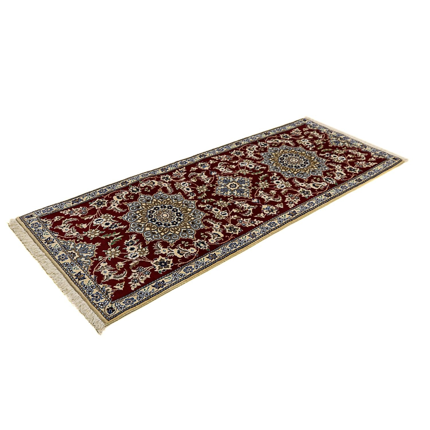 Perserteppich - Nain - Royal 203 x 81 cm Teppich Läufer