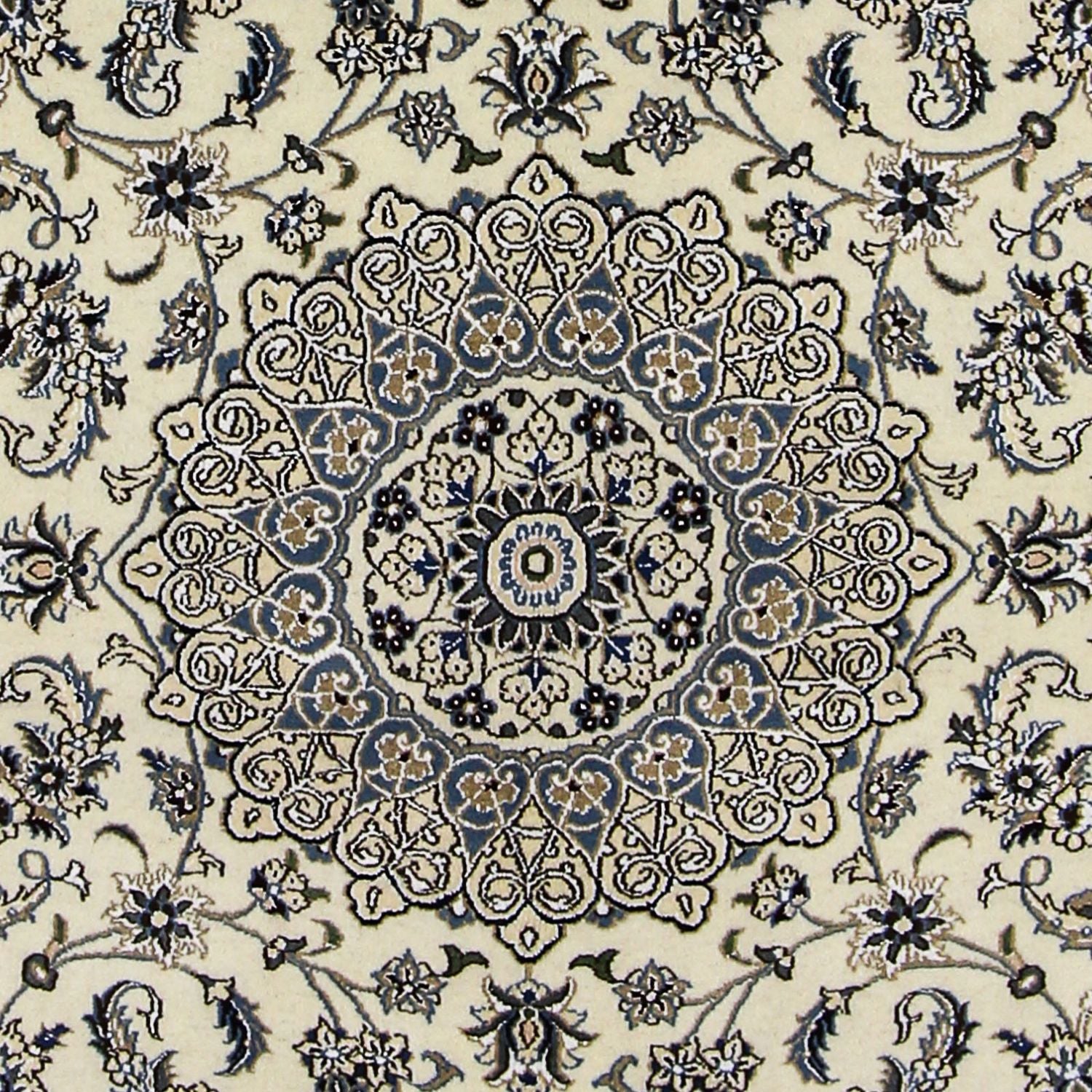 Tapis persan - Nain - Royal - 238 x 158 cm - beige