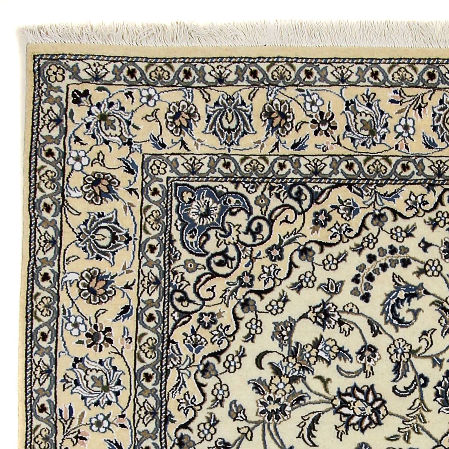 Tapis persan - Nain - Royal - 238 x 158 cm - beige