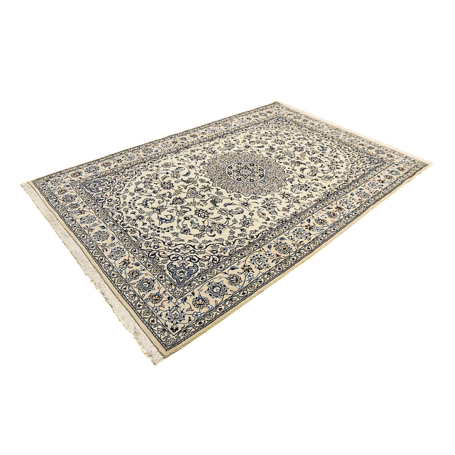 Tapis persan - Nain - Royal - 238 x 158 cm - beige