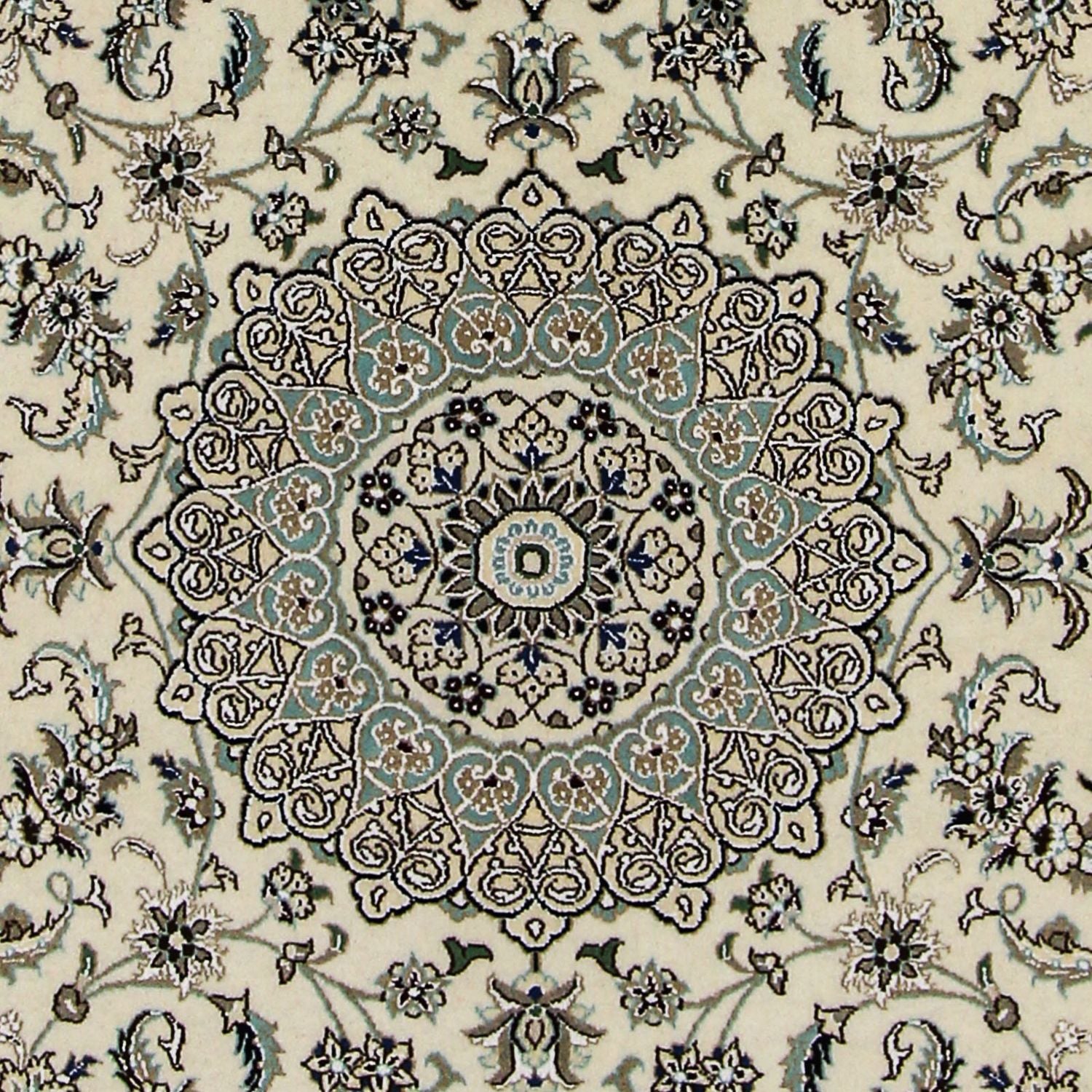 Tapis persan - Nain - Royal - 250 x 154 cm - beige
