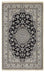 Tapis persan - Nain - Royal - 249 x 155 cm - bleu foncé
