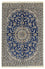 Tapis persan - Nain - Royal - 172 x 114 cm - bleu